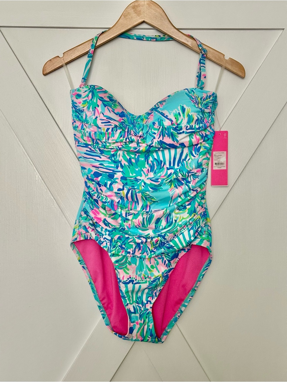Lilly Pulitzer Flamenco One Piece Swimsuit, Size 6